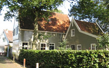 schilderwerk aan houten woning